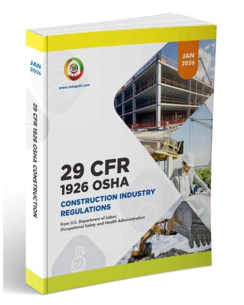 OSHA 1926 Construction Industry January 2026 Book