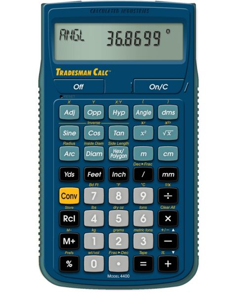 Tradesman Calc: Trades Math and Conversion Calculator