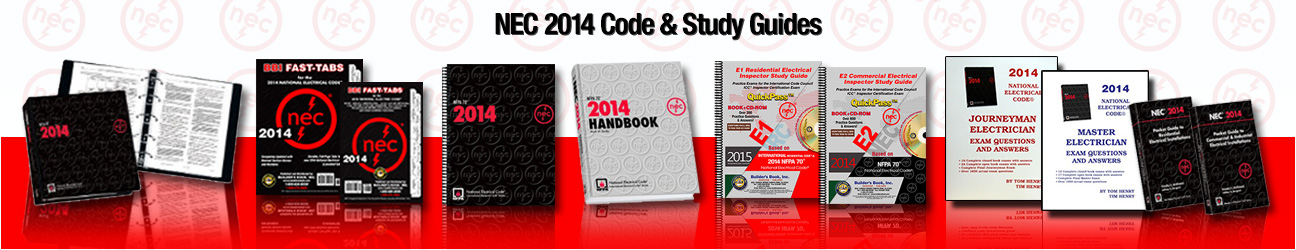 NEC 2014 Code & Study Guides