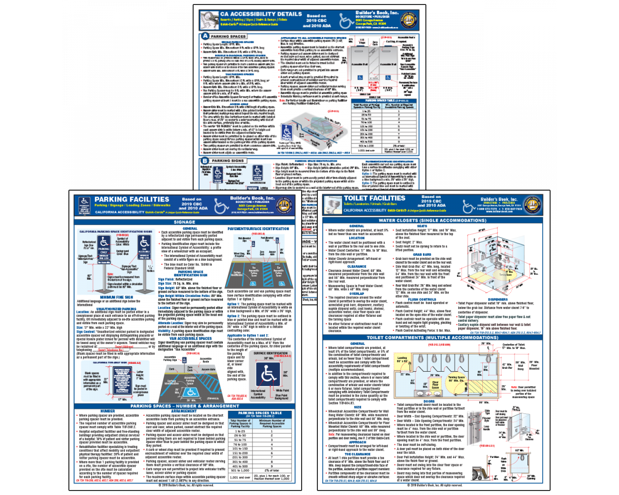 2019 California Accessibility 3 QuickCard COMBO