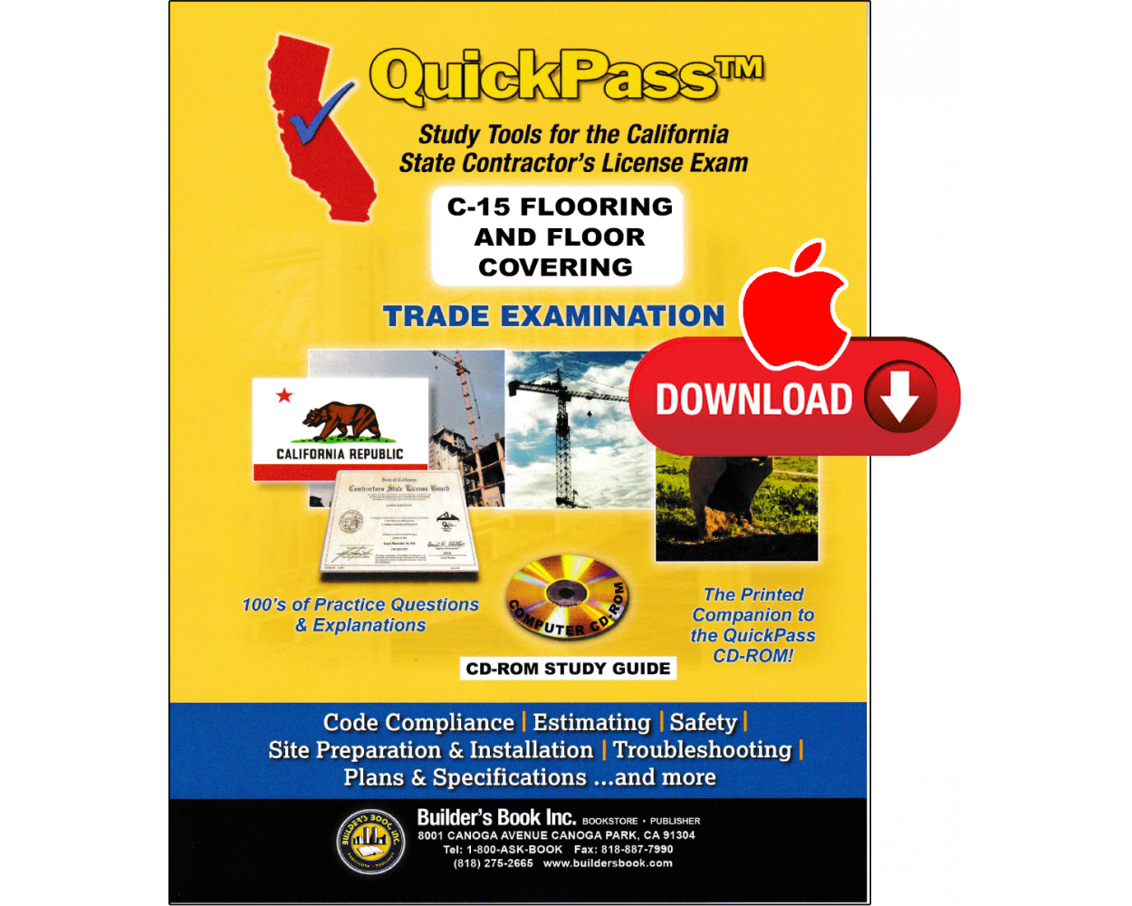 Buy C15 Flooring and Floor Covering License Examination QuickPass