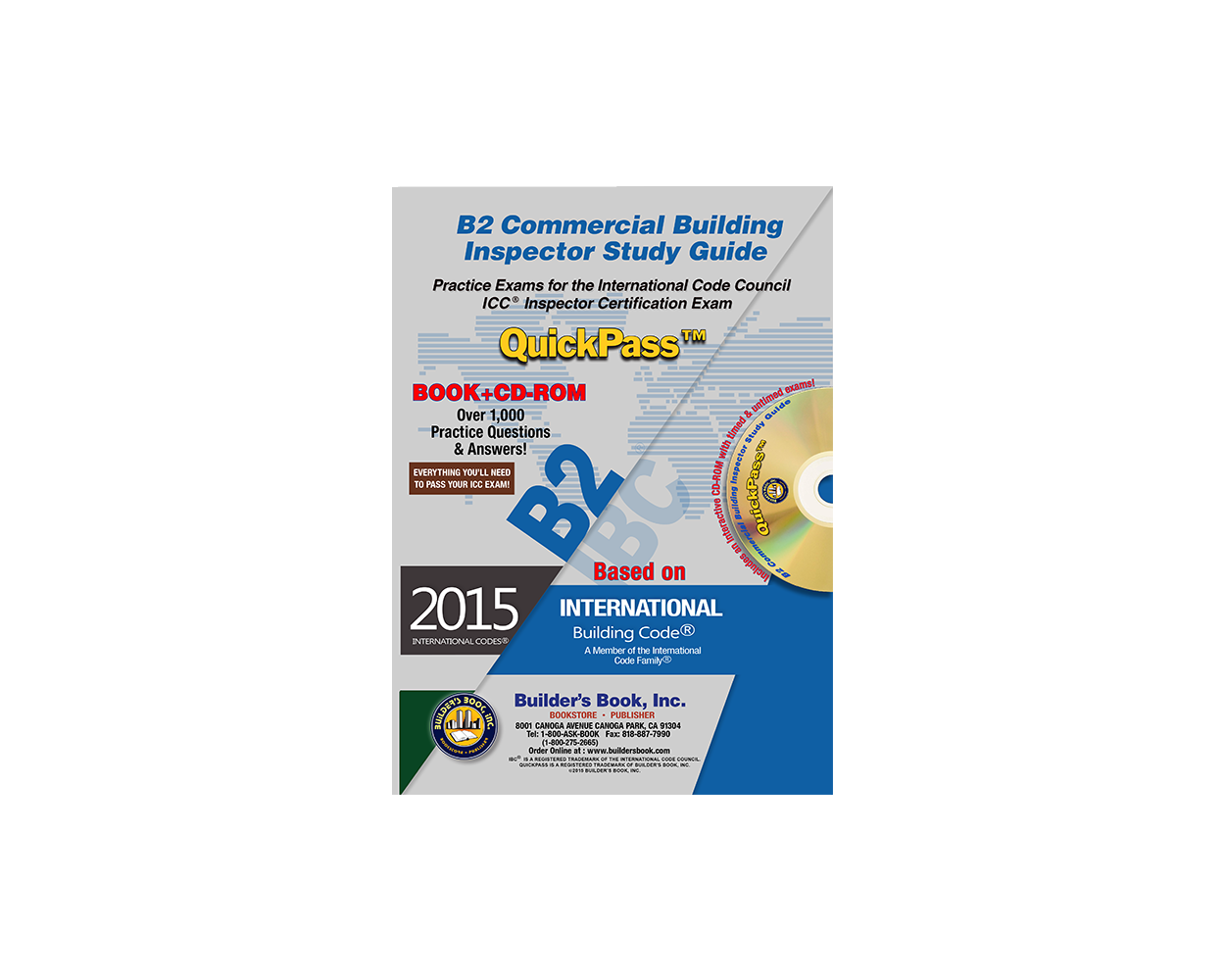 B2 Commercial Building Inspector QuickPass Study Guide Based on 2015