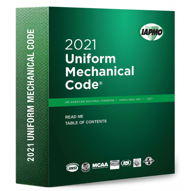 2021 Uniform Mechanical Code Soft Cover w/Tabs