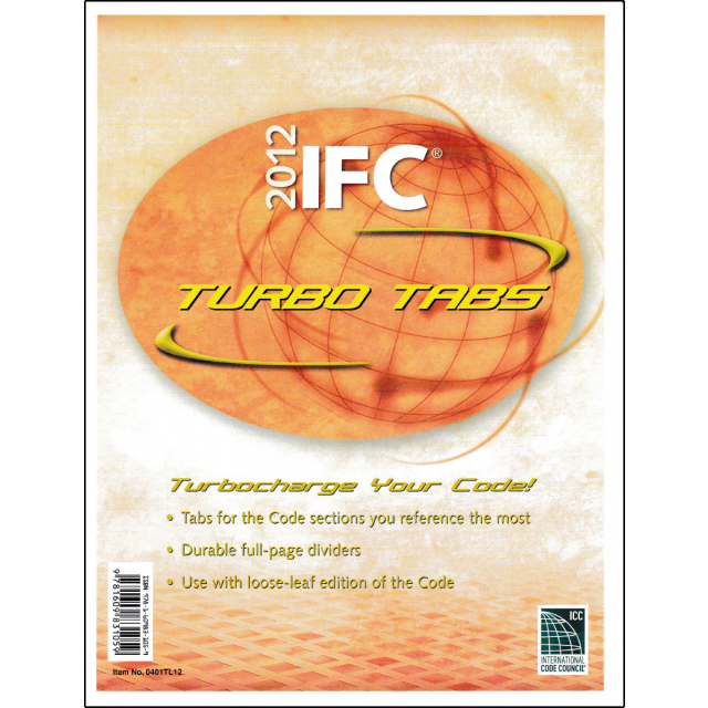 2012 International Fire Code (IFC) PDF CD Single Seat Builder's Book
