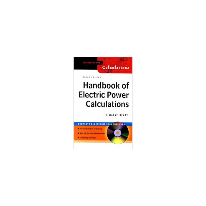 Handbook of Electric Power Calculations [Hardcover] by H. Wayne Beaty