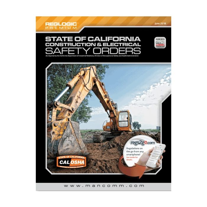 Cal/OSHA Construction & Electrical Safety Orders June 2018 Builder's
