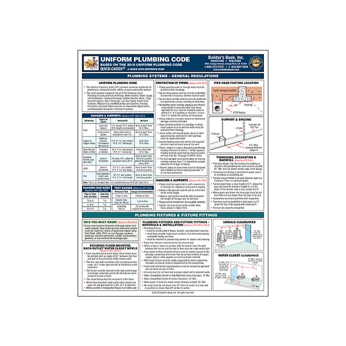 Plumbing Code Book 2018 Pdf 2018 International Plumbing Code Quick