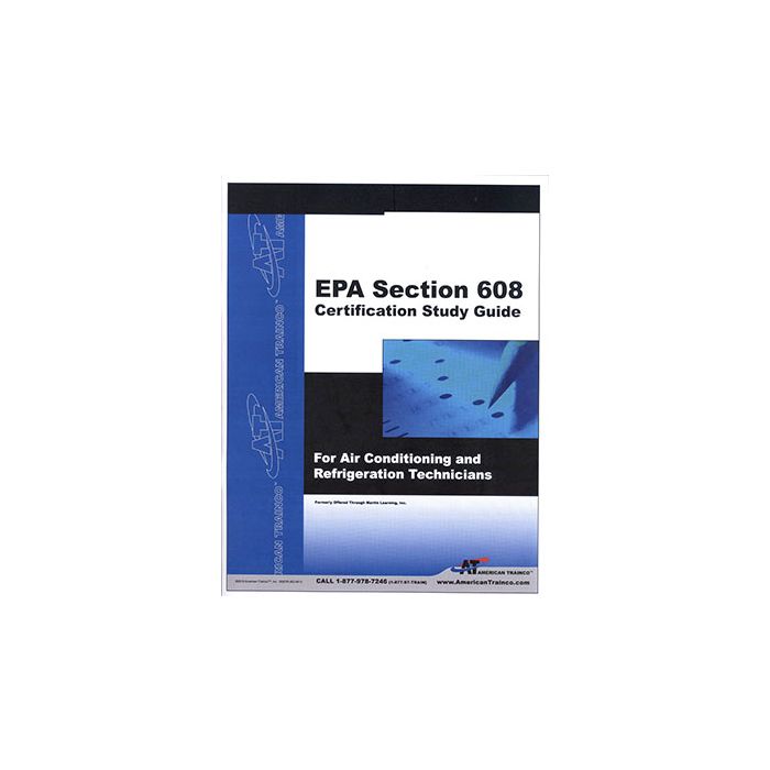 EPA Section 608 Certification Study Guide Builder's Book, Inc.Bookstore