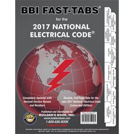 2017 National Electrical Code (NEC) Loose-leaf BBI Fast-Tabs: Builder's ...